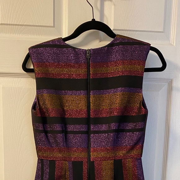 DVF Metallic Dress - Picture 2 of 3